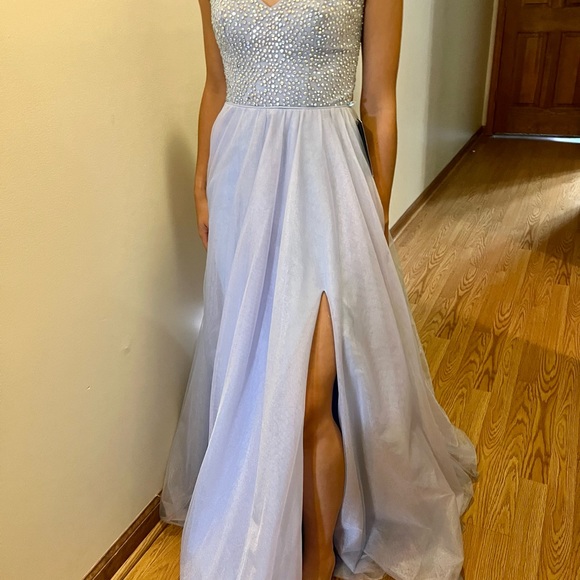 La Femme Formal Dress; Size 0; Brand NEW with tags - Picture 2 of 8